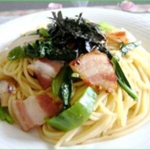 野菜たっぷり和風パスタ♪